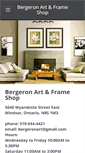 Mobile Screenshot of bergeronart.com