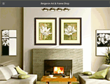 Tablet Screenshot of bergeronart.com